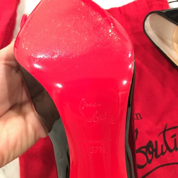 Christian Louboutin So kate 120mm Black patent - Picture 3 of 3
